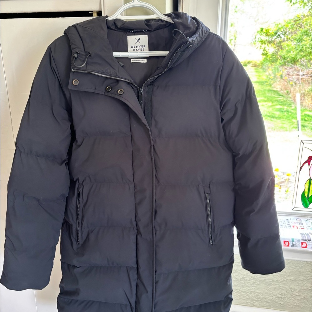 Denver Hayes Black Puffer Jacket